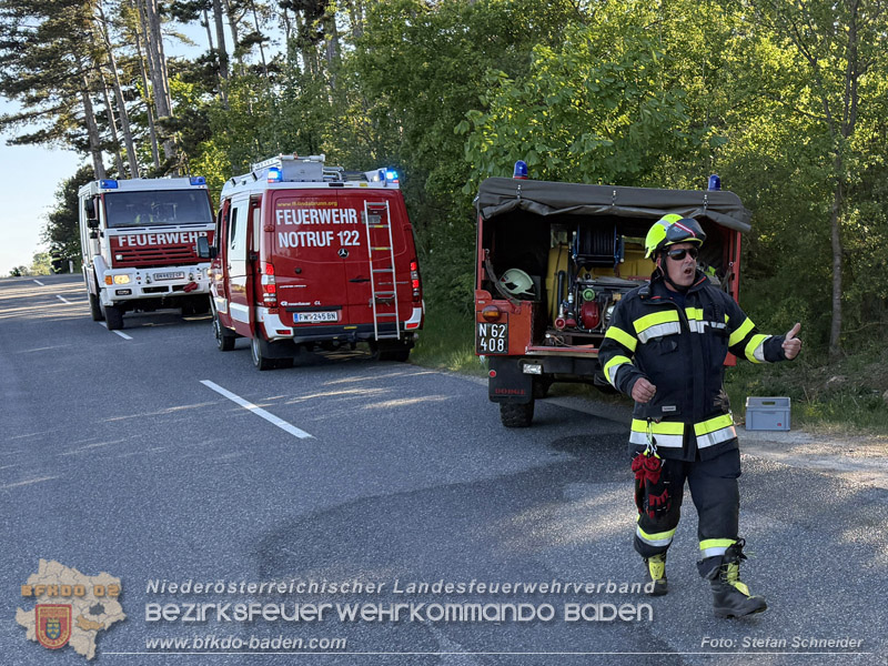 20260503_Waldbrand in Aigen Gemeinde Hernstein Foto: Stefan Schneider BFKDO BADEN