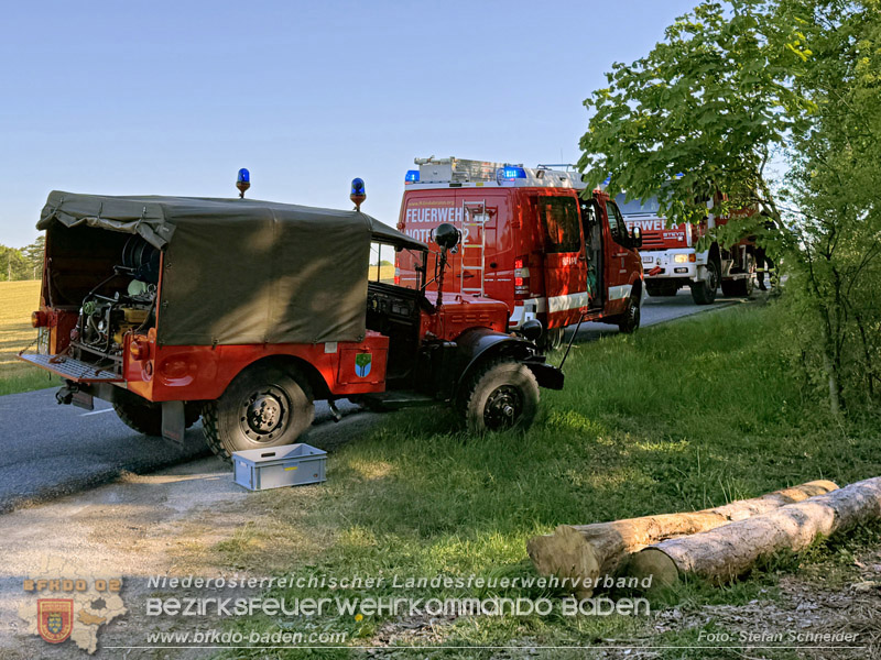 20260503_Waldbrand in Aigen Gemeinde Hernstein Foto: FF Lindabrunn