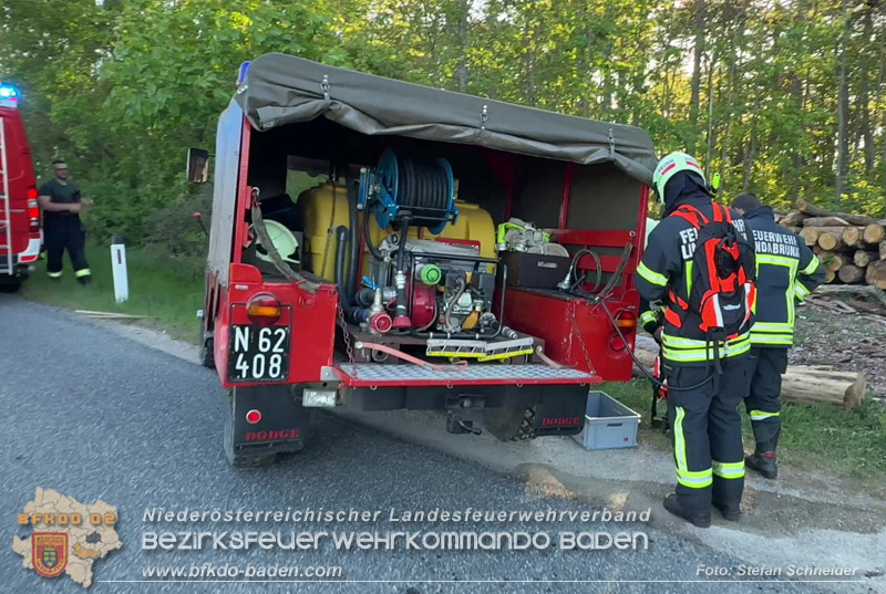 20260503_Waldbrand in Aigen Gemeinde Hernstein Foto: FF Lindabrunn