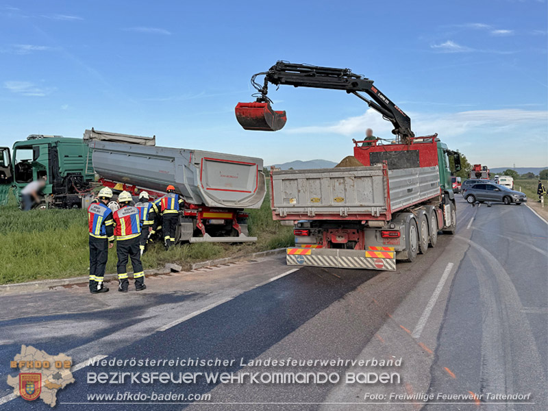 20260505_Verkehrsunfall mit drei Fahrzeugen auf der L157 bei Tattendorf Foto: Rene�Hofmann / FF Tattendorf