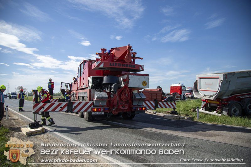 20260505_Verkehrsunfall mit drei Fahrzeugen auf der L157 bei Tattendorf  Foto: FF M�dling
