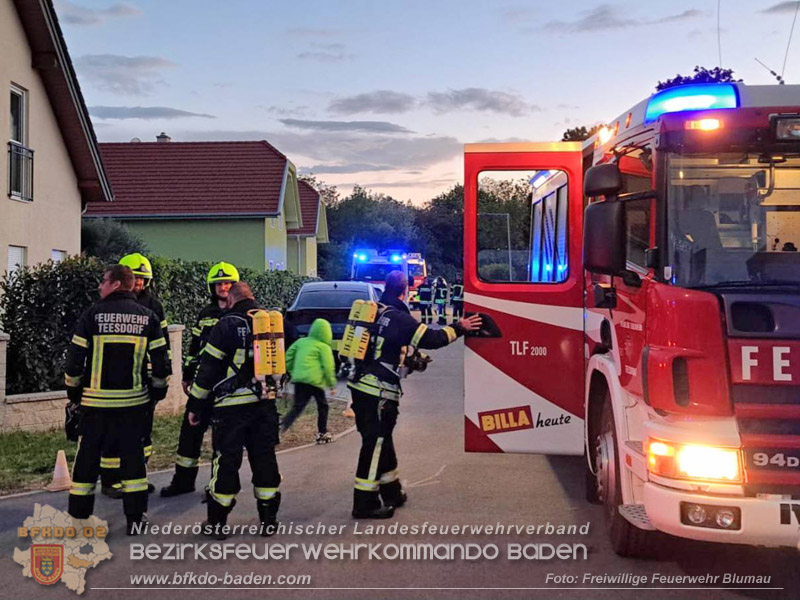 20260505_Brand in einer Garage in Blumau-Neurisshof  Foto: FF Blumau