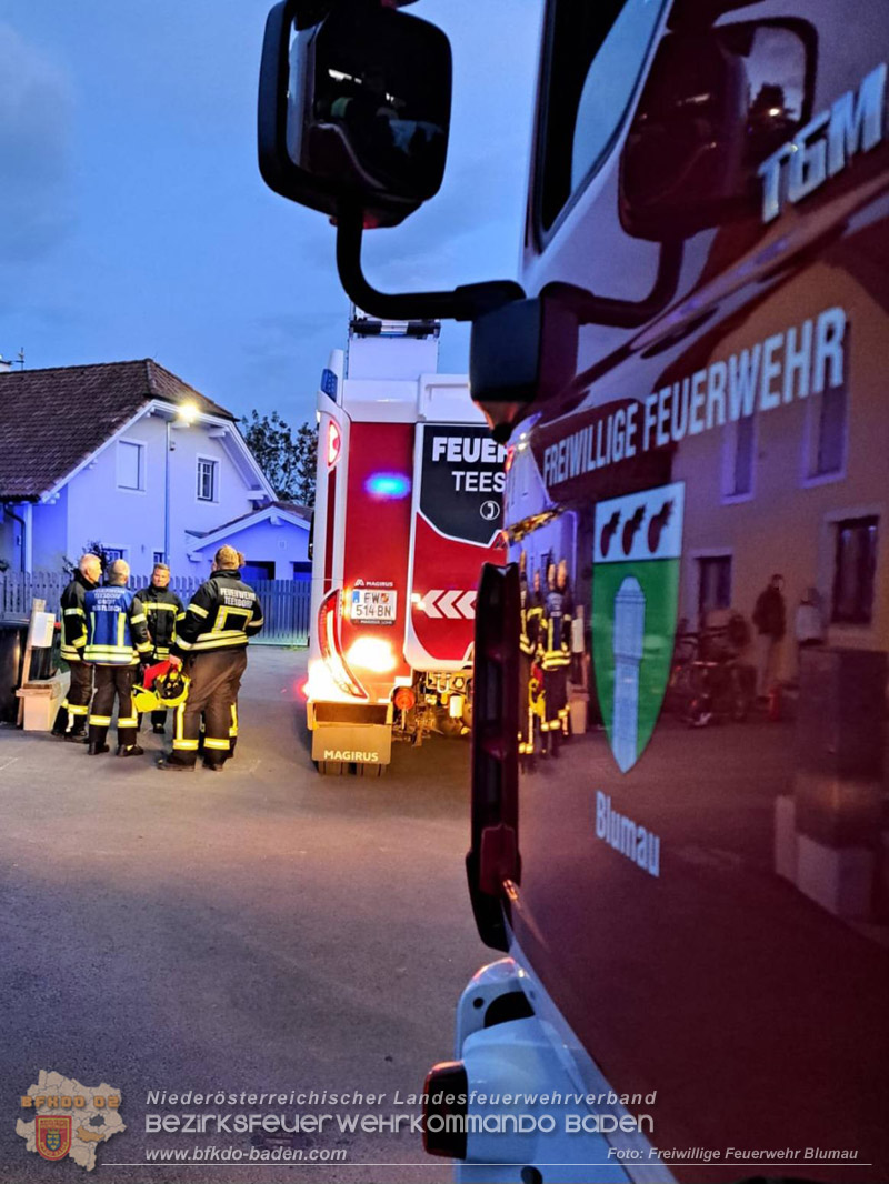 20260505_Brand in einer Garage in Blumau-Neurisshof  Foto: FF Blumau
