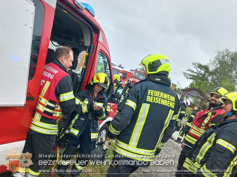 20260516_K�chenbrand in geschlossener Gastst�tte in Reisenberg  Foto: FF Mitterndorf/Fischa