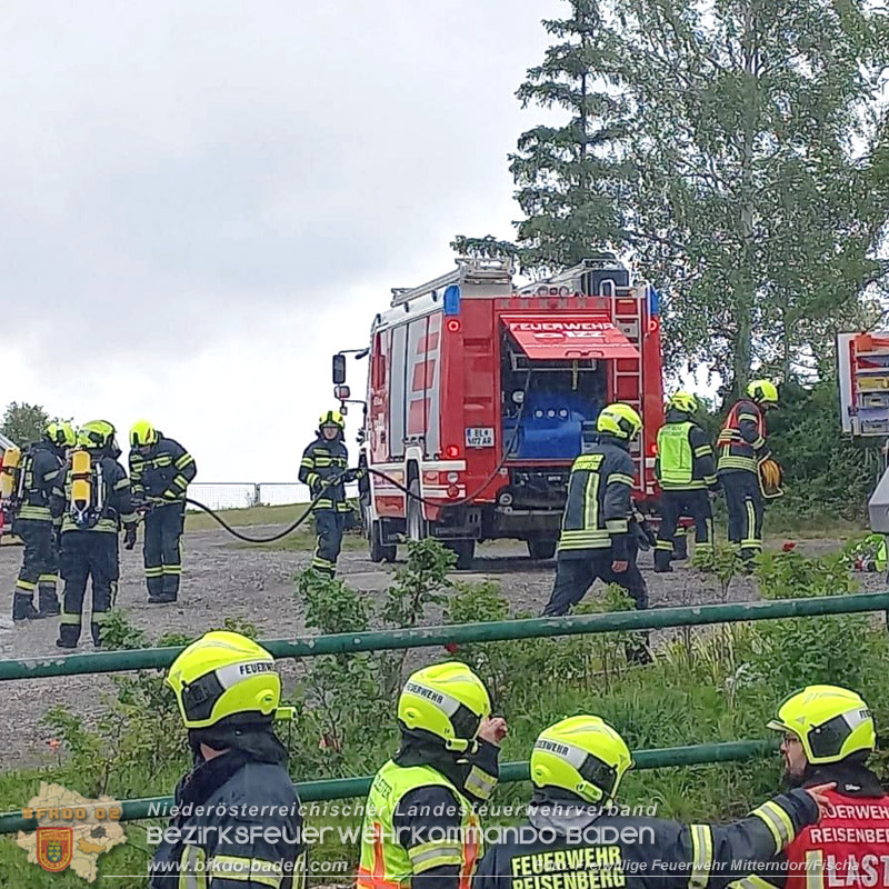 20260516_K�chenbrand in geschlossener Gastst�tte in Reisenberg  Foto: FF Mitterndorf/Fischa