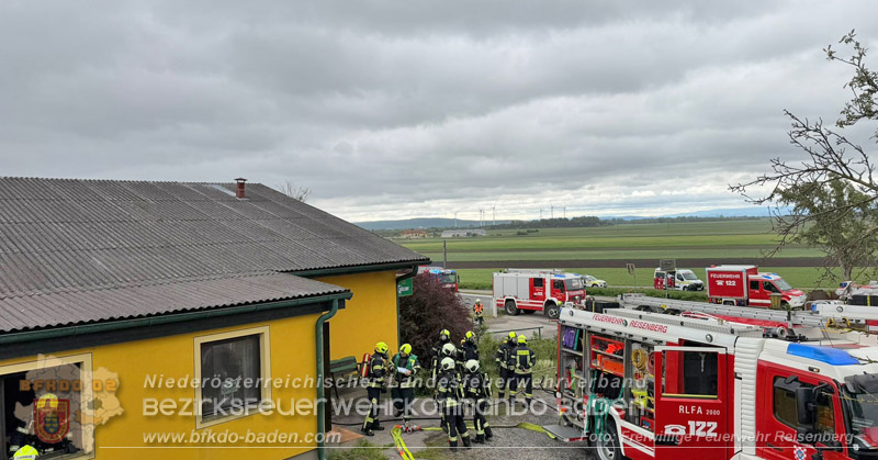 20260516_K�chenbrand in geschlossener Gastst�tte in Reisenberg  Foto: FF Reisenberg