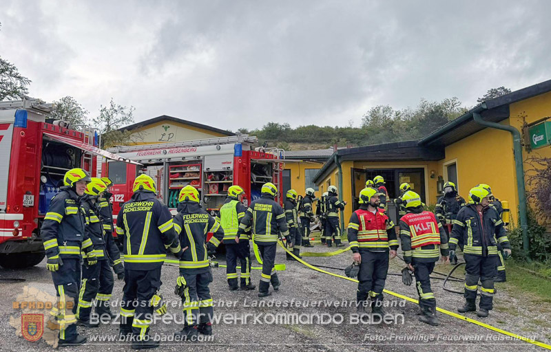 20260516_K�chenbrand in geschlossener Gastst�tte in Reisenberg  Foto: FF Reisenberg