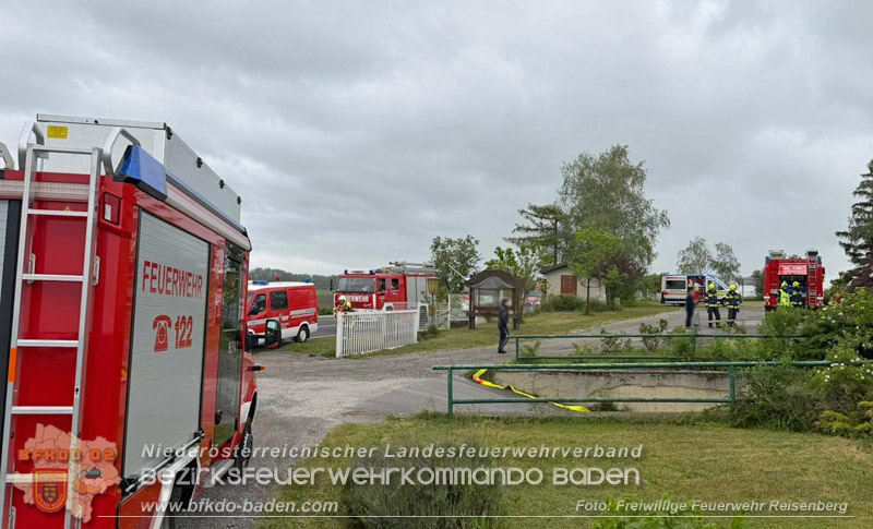 20260516_K�chenbrand in geschlossener Gastst�tte in Reisenberg  Foto: FF Reisenberg