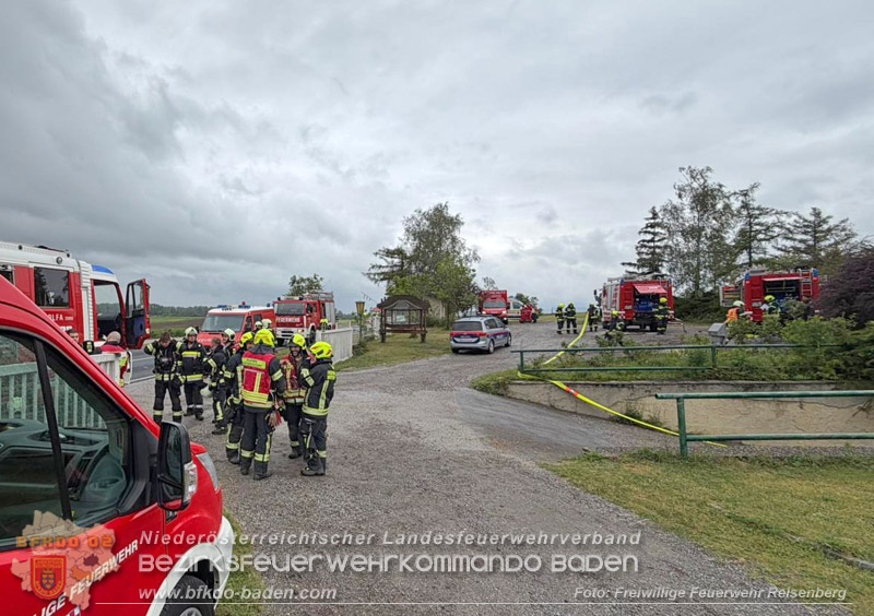 20260516_K�chenbrand in geschlossener Gastst�tte in Reisenberg  Foto: FF Reisenberg