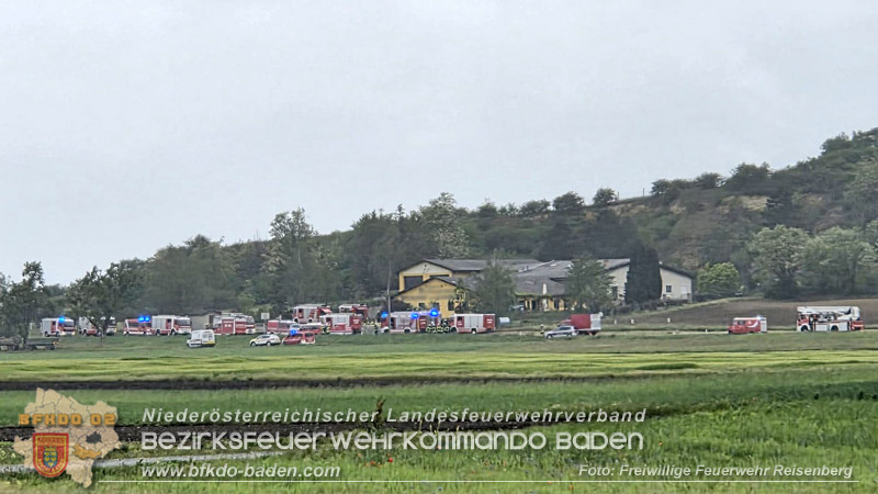 20260516_K�chenbrand in geschlossener Gastst�tte in Reisenberg  Foto: FF Reisenberg