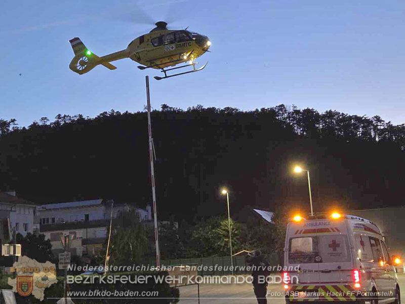 20260530_Unfall mit Sauerstoffger�t  Foto: ASB Markus Hackl FF Pottenstein