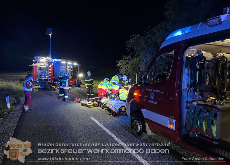 20260613_Tragischer Verkehrsunfall auf der L4024 Aigen  Foto: Stefan Schneider BFKDO BADEN