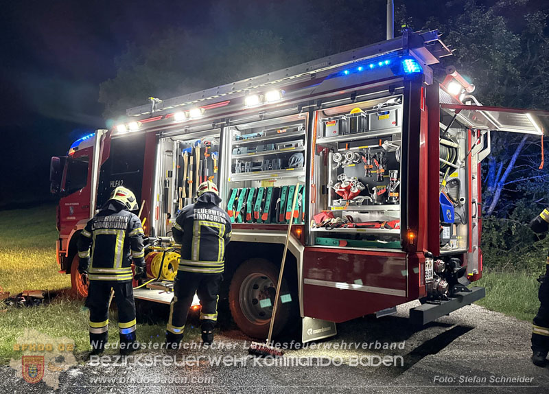 20260613_Tragischer Verkehrsunfall auf der L4024 Aigen Foto: Stefan Schneider BFKDO BADEN