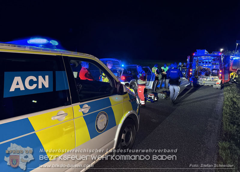 20260613_Tragischer Verkehrsunfall auf der L4024 Aigen Foto: Stefan Schneider BFKDO BADEN