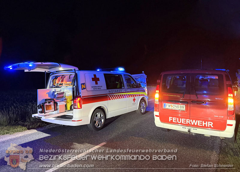 20260613_Tragischer Verkehrsunfall auf der L4024 Aigen Foto: Stefan Schneider BFKDO BADEN