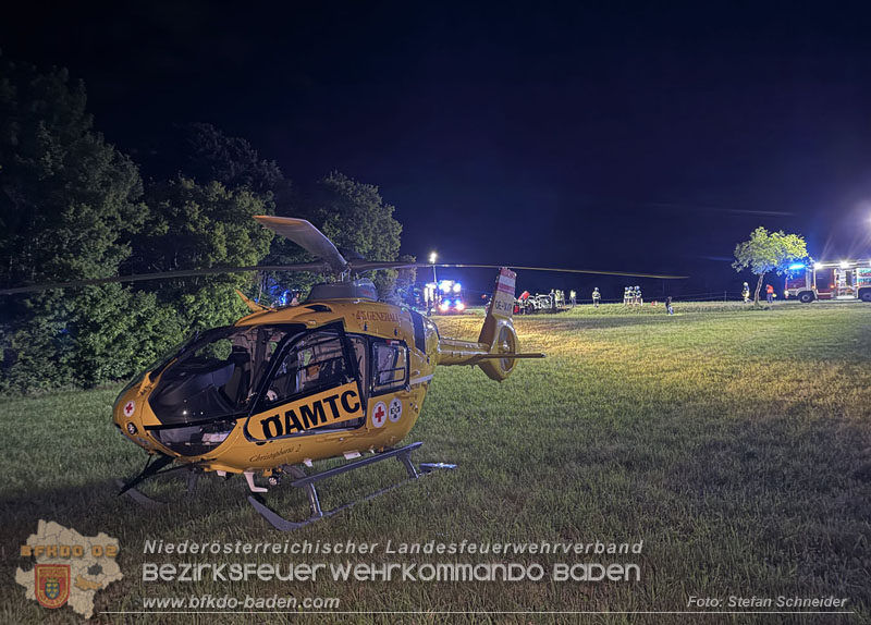 20260613_Tragischer Verkehrsunfall auf der L4024 Aigen Foto: Stefan Schneider BFKDO BADEN
