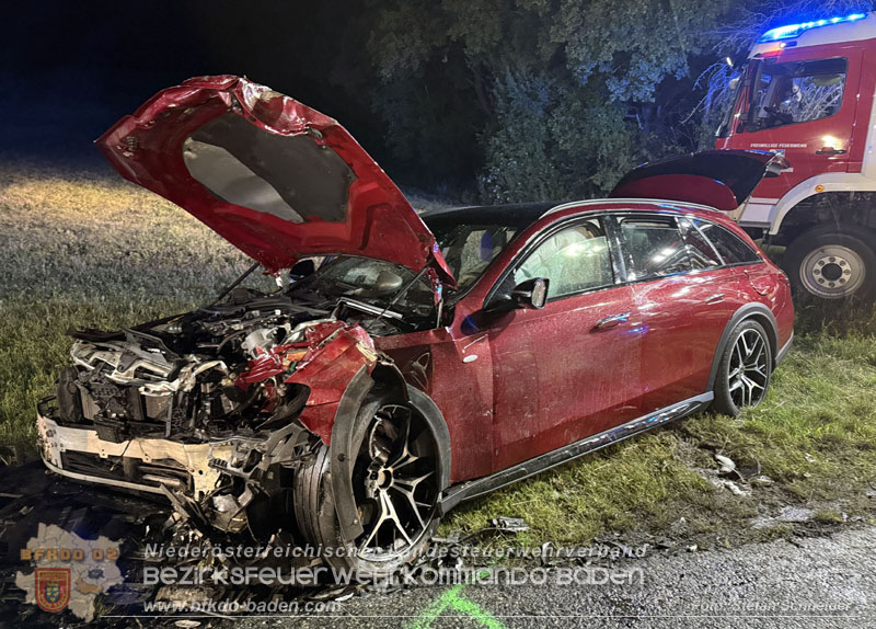 20260613_Tragischer Verkehrsunfall auf der L4024 Aigen Foto: Stefan Schneider BFKDO BADEN