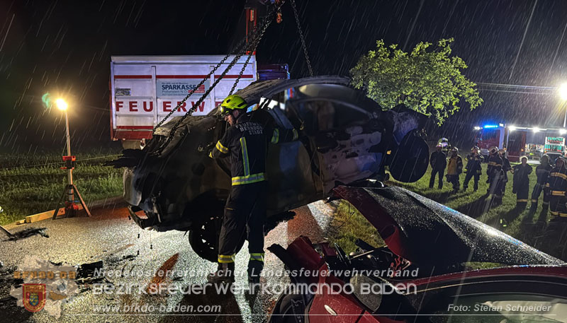 20260613_Tragischer Verkehrsunfall auf der L4024 Aigen Foto: Stefan Schneider BFKDO BADEN