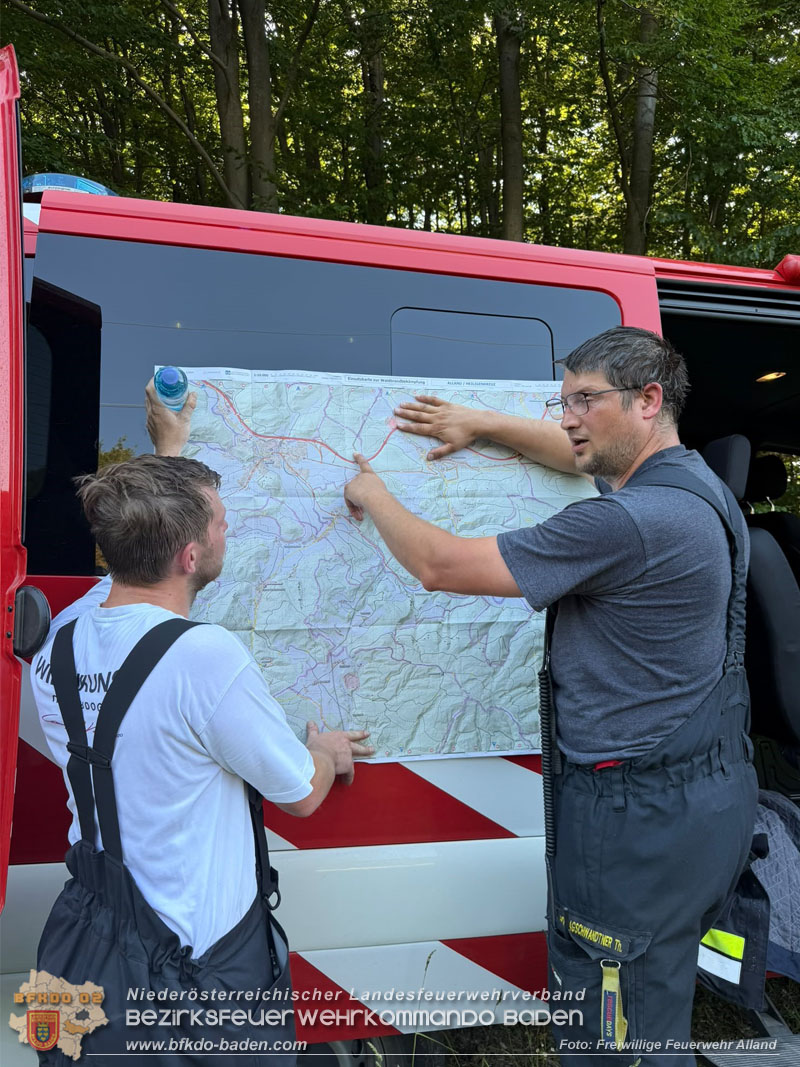20260627_Entstehender Waldbrand im Gemeindegebiet Alland gerade noch rechtzeitig gel�scht  Foto: FF Alland