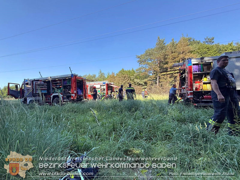 20260627_Entstehender Waldbrand im Gemeindegebiet Alland gerade noch rechtzeitig gel�scht  Foto: FF Alland