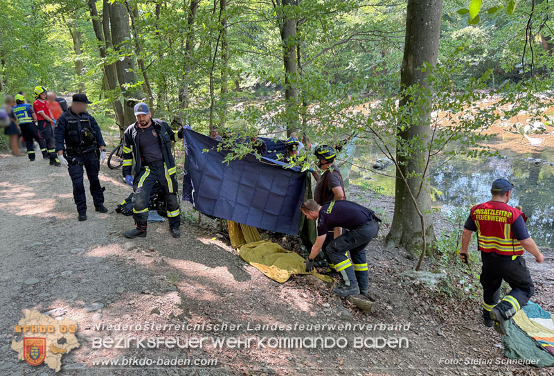 20260628_Kampf um ein Menschenleben bei Gluthitze im Badener Helenental  Foto: Stefan Schneider