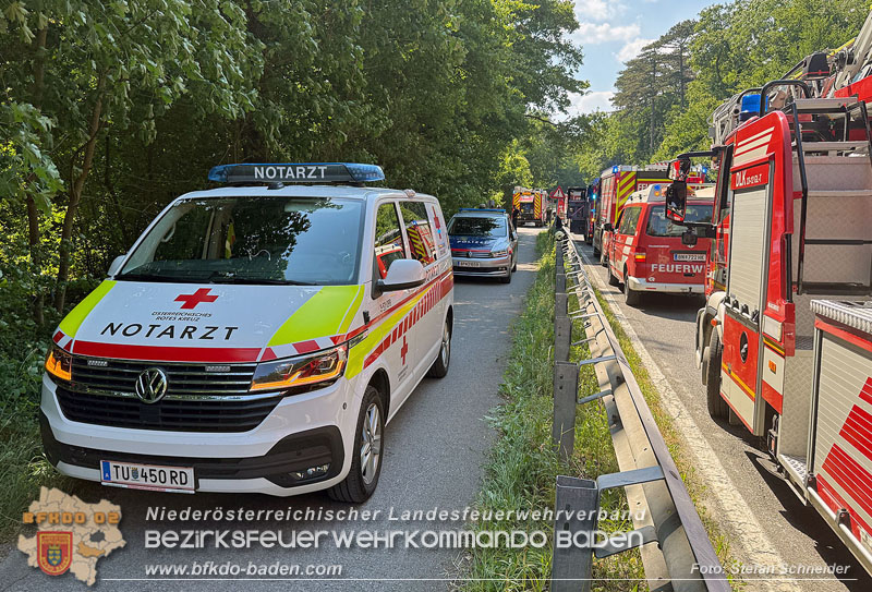20260628_Kampf um ein Menschenleben bei Gluthitze im Badener Helenental Foto: Stefan Schneider