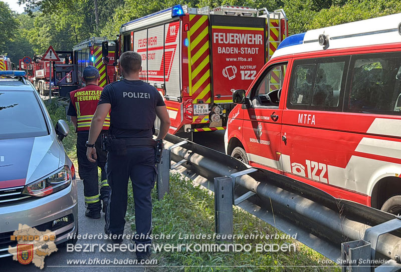 20260628_Kampf um ein Menschenleben bei Gluthitze im Badener Helenental Foto: Stefan Schneider