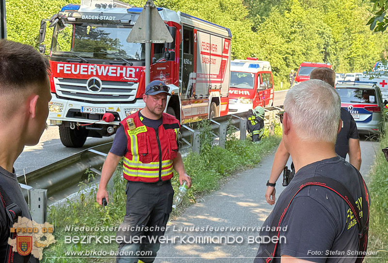 20260628_Kampf um ein Menschenleben bei Gluthitze im Badener Helenental Foto: Stefan Schneider