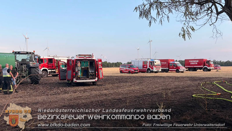 20260630_Flur- und Waldbrand zwischen Ebreichsdorf und Oberwaltersdorf durch f�nf Feuerwehren erfolgreich bek�mpft
