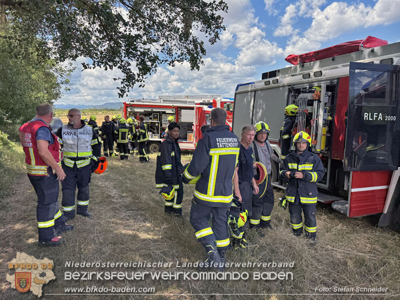 20260703_Mann unter Baum eingeklemmt in Tattendorf  Foto: Stefan Schneider BFKDO BADEN