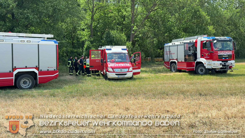 20260703_Mann unter Baum eingeklemmt in Tattendorf  Foto: Stefan Schneider BFKDO BADEN