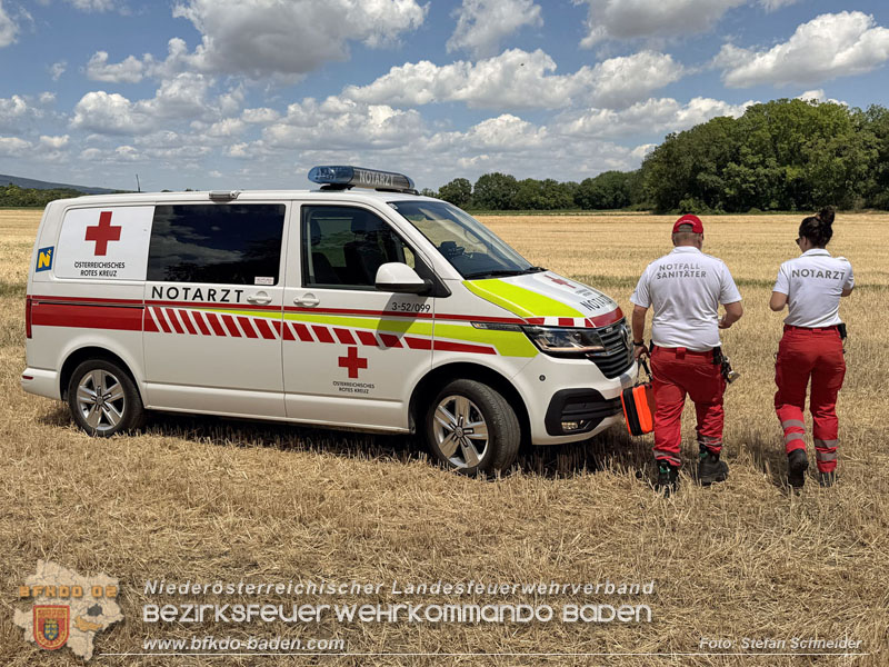 20260703_Mann unter Baum eingeklemmt in Tattendorf  Foto: Stefan Schneider BFKDO BADEN