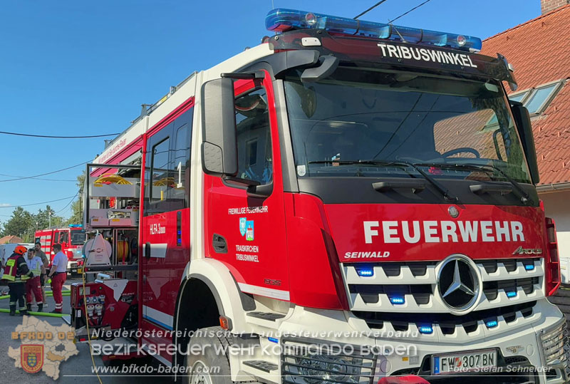 20260703_Feuerwehr rettet Tiere bei Geb�udebrand in Tribuswinkel  Foto: Stefan Schneider BFKDO BADEN