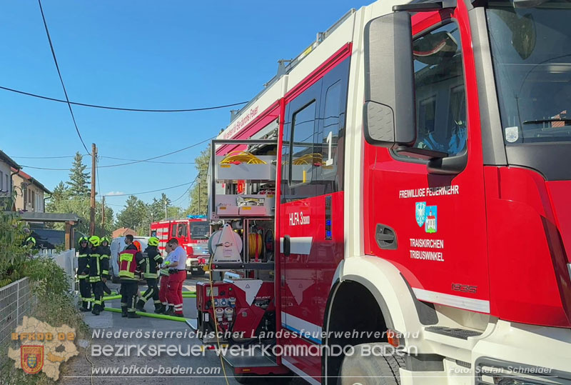 20260703_Feuerwehr rettet Tiere bei Geb�udebrand in Tribuswinkel  Foto: Stefan Schneider BFKDO BADEN