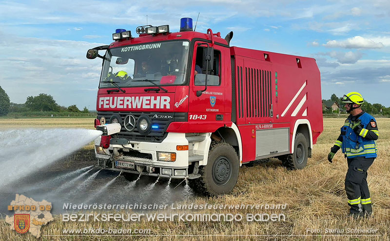 20260707_Verdacht auf Brandstiftung bei Vegetationsbrand in Kottingbrunn  Foto: Stefan Schneider BFKDO BADEN