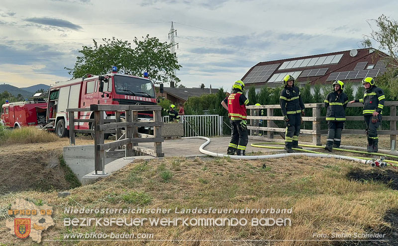 20260707_Verdacht auf Brandstiftung bei Vegetationsbrand in Kottingbrunn  Foto: Stefan Schneider BFKDO BADEN