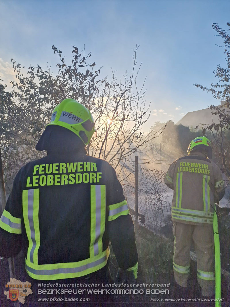 20260710_Vegetationsbrand in Leobersdorf Foto: FF Leobersdorf 20260710_Vegetationsbrand in Leobersdorf Foto: FF Leobersdorf