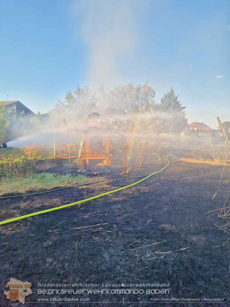 20260710_Vegetationsbrand in Leobersdorf Foto: FF Leobersdorf 20260710_Vegetationsbrand in Leobersdorf Foto: FF Leobersdorf