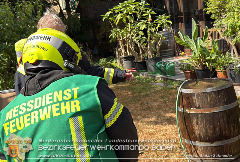 20260711_Brand eines PV-Speichers in Baden Ortsteil Weikersdorf Foto: Stefan Schneider BFKDO BADEN