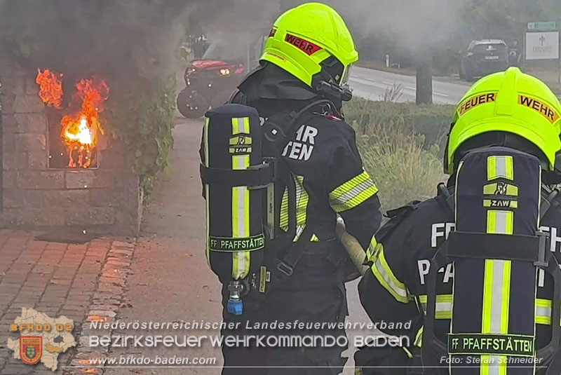 20260717_Brand Elektro-Hausanschlusskasten in Pfaffst�tten  Foto: Stefan Schneider BFKDO BADEN