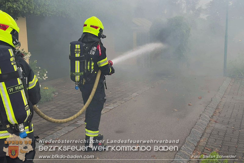 20260717_Brand Elektro-Hausanschlusskasten in Pfaffst�tten  Foto: Stefan Schneider BFKDO BADEN