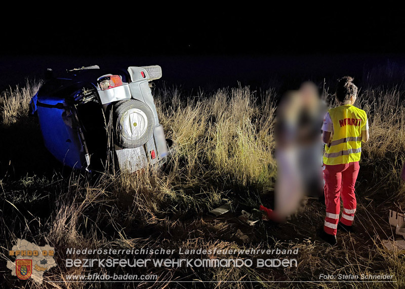 20260812_Verkehrsunfall miet einem SUV auf der Leesdorferstra�e bei Tribuswinkel - Foto: Stefan Schneider BFKDO BADEN