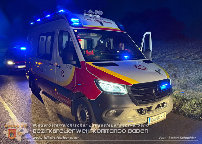 20260812_Verkehrsunfall miet einem SUV auf der Leesdorferstra�e bei Tribuswinkel - Foto: Stefan Schneider BFKDO BADEN