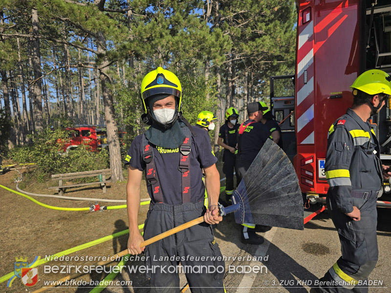 20260814-15_Kr&auml;fte aus dem Bezirk BADEN unterst&uuml;tzen wieder beim erneuten Brand im F&ouml;hrenwald St.Egyd am Steinfeld im Bezirk Neunkirchen