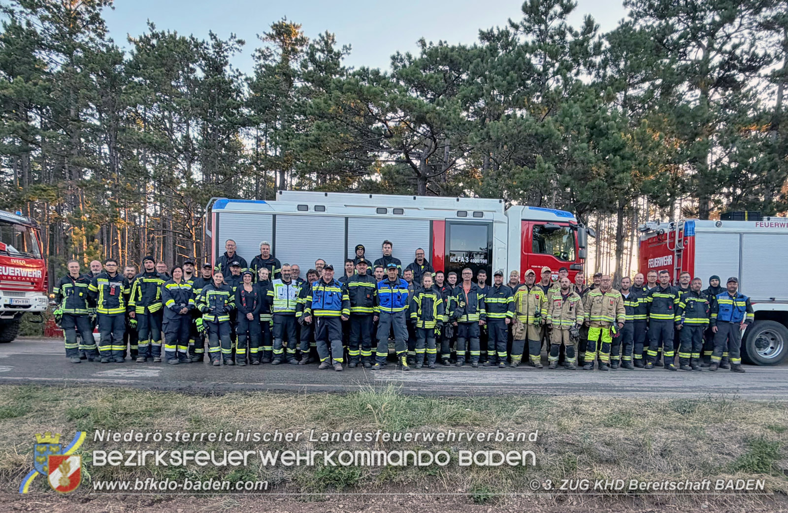 20260814-15_Kr&auml;fte aus dem Bezirk BADEN unterst&uuml;tzen wieder beim erneuten Brand im F&ouml;hrenwald St.Egyd am Steinfeld im Bezirk Neunkirchen