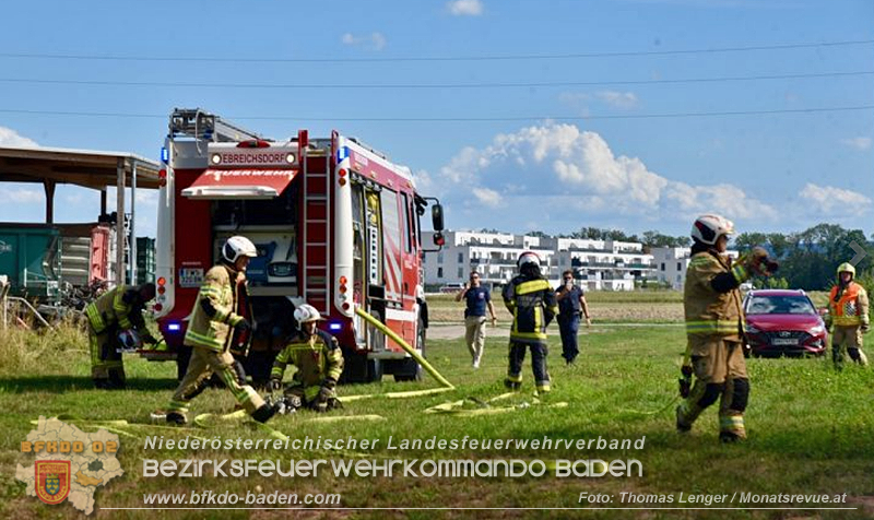 20260902_Silohaufen in Vollbrand bei Ebreichsdorf - Foto: Thomas Lenger Monatsrevue.at