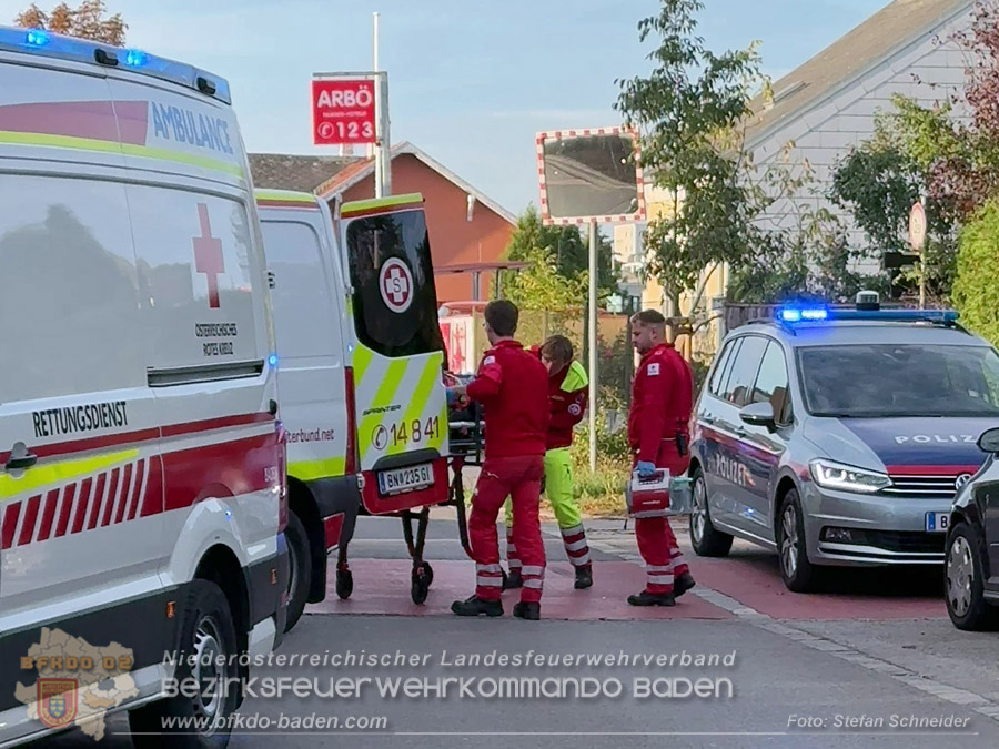 20261017_Verkehrsunfall in Traiskirchen im Ortsteil M�llersdorf - Foto: Stefan Schneider BFKDO BADEN