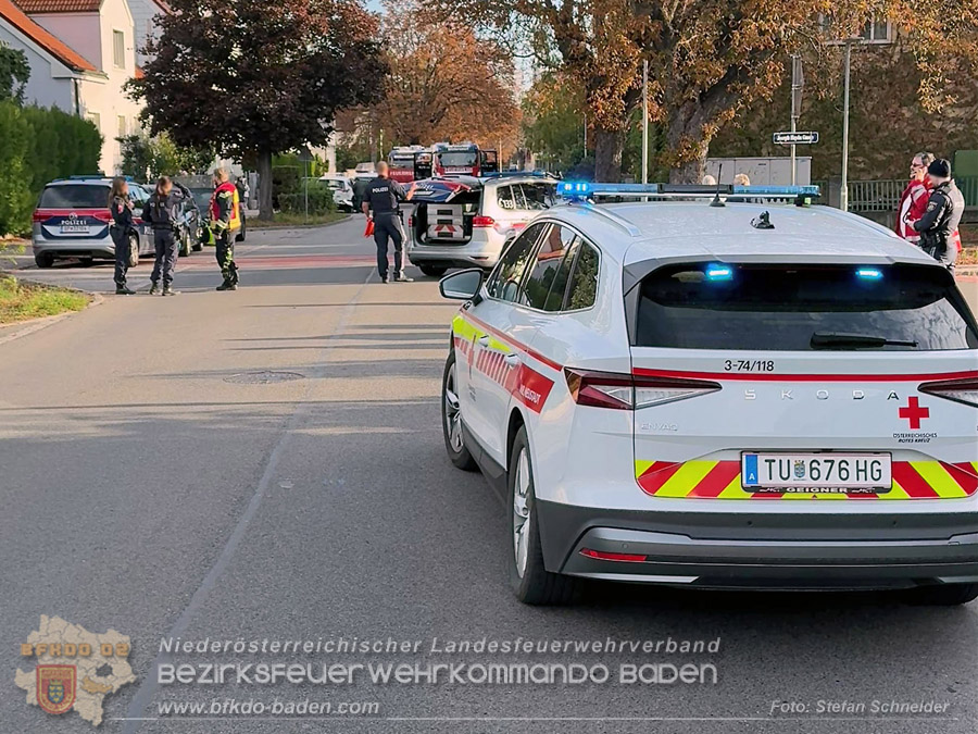 20261017_Verkehrsunfall in Traiskirchen im Ortsteil M�llersdorf - Foto: Stefan Schneider BFKDO BADEN