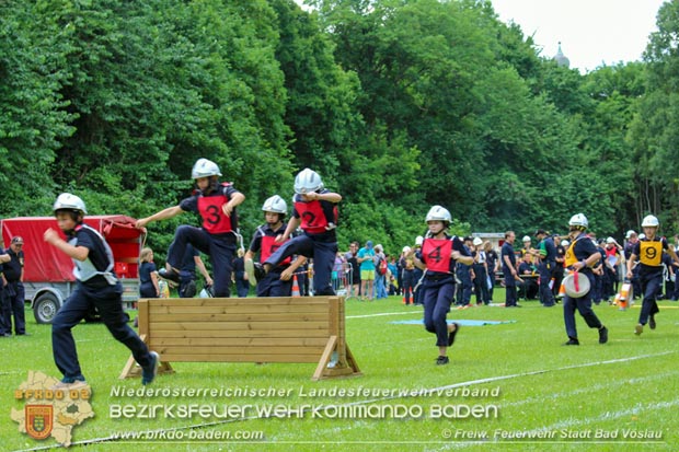 Bezirksfeuerwehrjugendleistungsbewerbe am 10. Juni 2017 im Schosspark Tribuswinkel  Foto: FF Stadt Bad Vslau