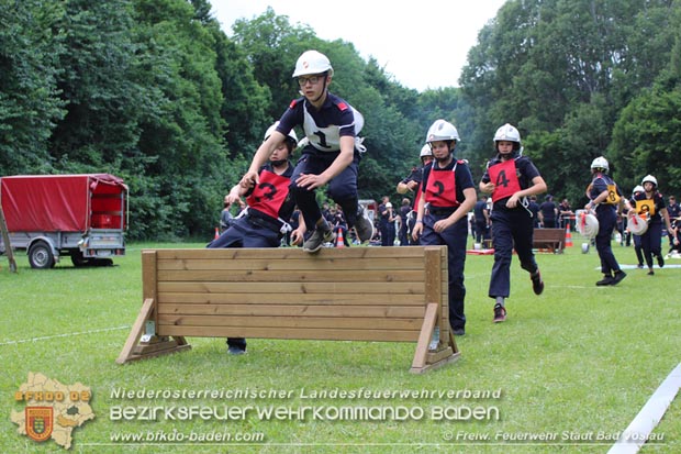 Bezirksfeuerwehrjugendleistungsbewerbe am 10. Juni 2017 im Schosspark Tribuswinkel  Foto: FF Stadt Bad Vslau